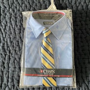 Boys dress shirt blue
